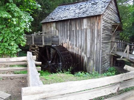 There is lots of history behind the Cades Cove Mill