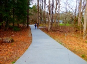 The Cataract hiking trail is a short, relaxing walk for young children, and older adults.