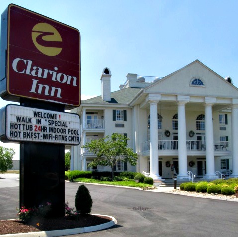 clarion inn located at sevierville-tennessee