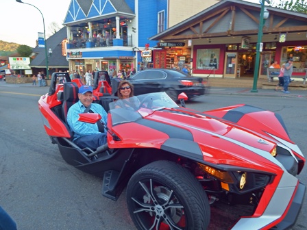 If you're looking for "fun-time cruising, Gatlinburg is the place!