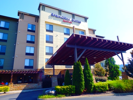 Stay in luxury at this Pigeon Forge Hotel SpringHill Suites.