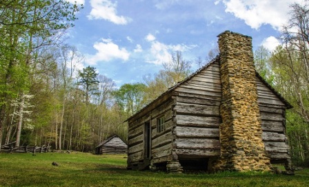 This historical landmark is known as Roaring Fork Bales Place.