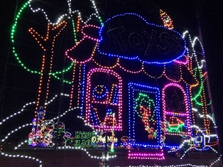 At Shadrack Christmas Wonderland Toys are seen in a full array of lights!