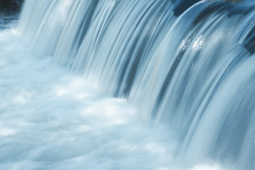 This waterfalls closeup reflects the beauty seen inside lovely Smoky Mountain waterfalls.