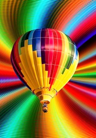 Ride this What's Happening Balloon To Get The Latest Happenings in the Great Smoky Mountains Area.