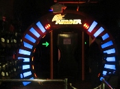 Face your challenge by walking through the WonderWorks Lazer Tag Door.