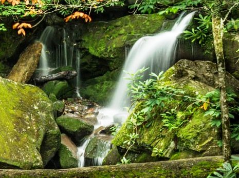 Beautiful Waterfalls Grotto Falls