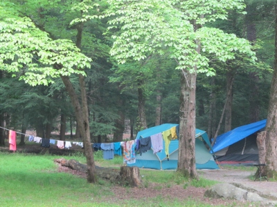 a tent is needed for camping-in-smoky-mountains