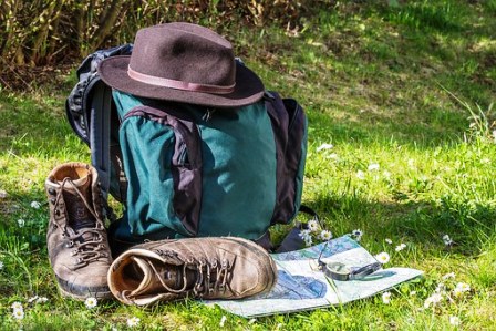 As you plan your camping location pack up everything needed for the trip.