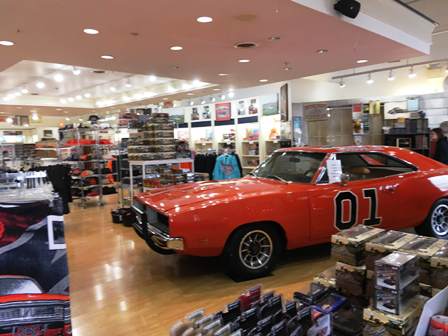 There's lots of shopping and amazing things to see inside the Cooters Place Museum.