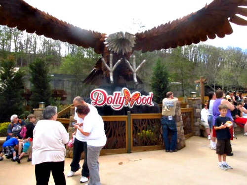wild eagle in dolly-parton dollywood