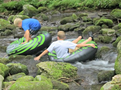 There's plenty of water fun in Elkmont including tubing, fishing, and wading.