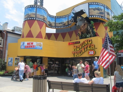 One of the Smokies most exciting Gatlinburg Attractions - Ripley's Moving Theater!