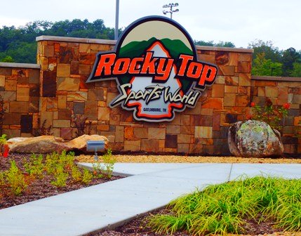 Lots of Gatlinburg sporting events happen at Rocky Top Sports World.