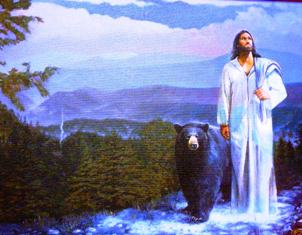 This painting by Stephen S. Sawyer is a beautiful depiction of the power of God in the Smokies!