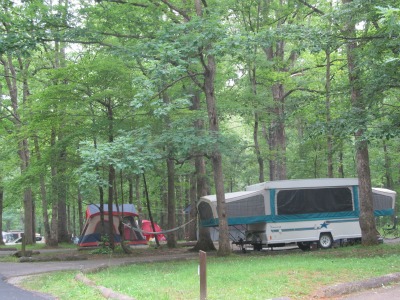 The whole family is sure to have a blast camping in the Great Smoky Mountains.