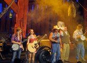 The Hatfields and McCoys Smokin' as they hit that country and bluegrass music!