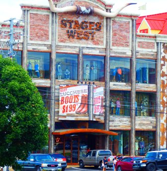 Looking for cowboy hats and boots?  Go Pigeon Forge Shopping Stages West.