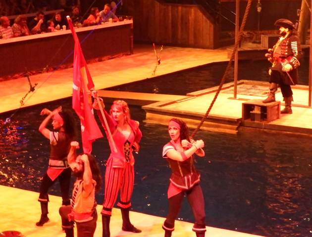 The Pirates Voyage Crimson Team was the winner of the night!