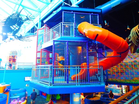 Ripley Aquarium's Children's play area is a favorite for young children!