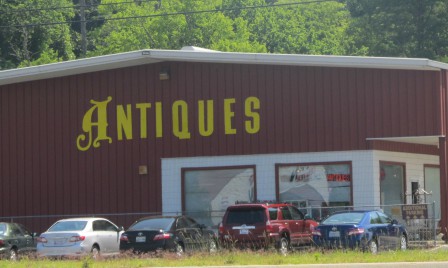 It's hard to say what you might find while Sevierville Shopping antiques.