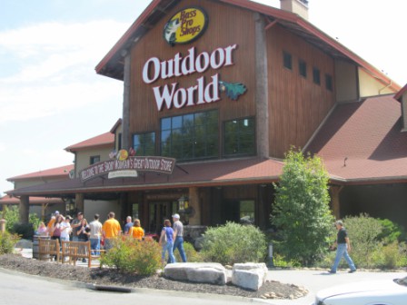 When you see everything this place  has to offer, you'll love Sevierville Shopping Outdoor World
