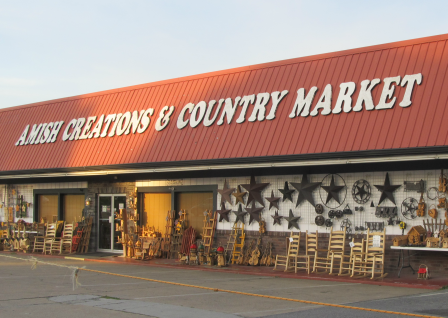 Unusual items can be found during Sevierville Shopping Amish store.